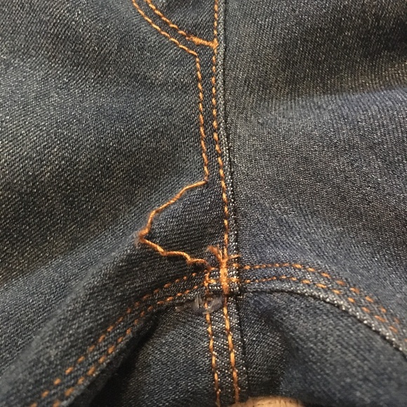 Dark Wash Luxe Denim Jeggings - Picture 8 of 8